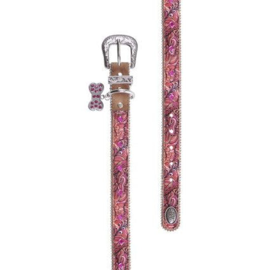 Pure Western – Baxter Dog Collar – Pink