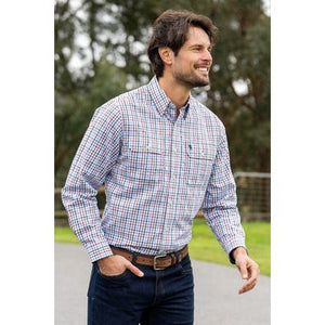 Thomas Cook - Men’s Nicholas Check 2-Pocket Long Sleeve Shirt