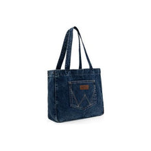 Load image into Gallery viewer, Wrangler - Denim Pocket Tote Bag - Indigo
