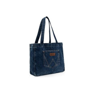 Wrangler - Denim Pocket Tote Bag - Indigo