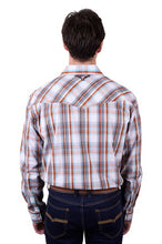 Load image into Gallery viewer, Pure Western - Men’s Axel Check Western Long Sleeve Shirt
