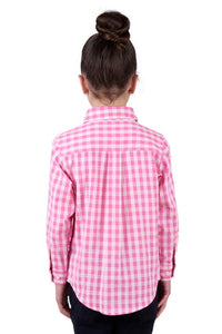 Hard Slog - Kid’s Melly Half Placket Long Sleeve Shirt