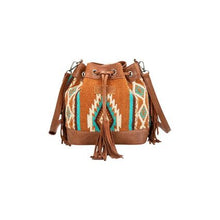 Load image into Gallery viewer, Wrangler - Maya Aztec Bucket Bag
