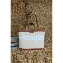 Load image into Gallery viewer, Wrangler Women&#39;s Canvas Iconic Logo Tote
