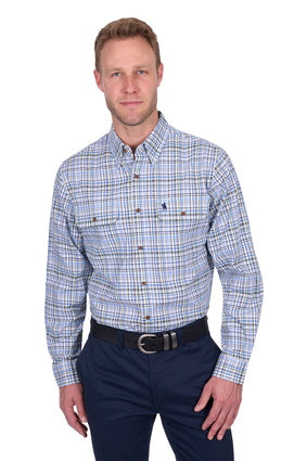 Thomas Cook Men’s Eric Check 2-Pocket Long Sleeve Shirt
