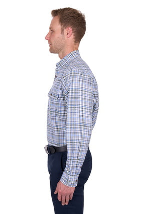Thomas Cook Men’s Eric Check 2-Pocket Long Sleeve Shirt