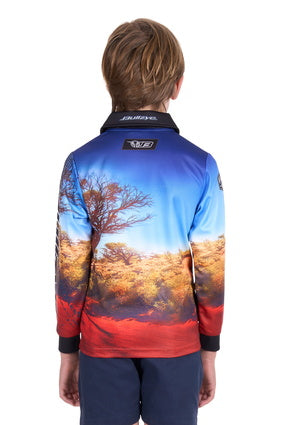 Bullzye Boy’s Road Train Long Sleeve Tee