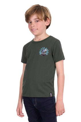 Bullzye Boy’s Barra Short Sleeve Tee