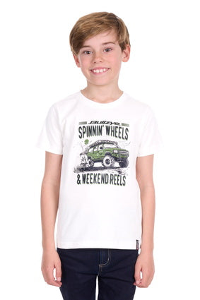 Bullzye Boy’s Reels Short Sleeve Tee