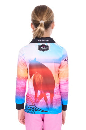 Bullzye Girl’s Gallop Long Sleeve Tee