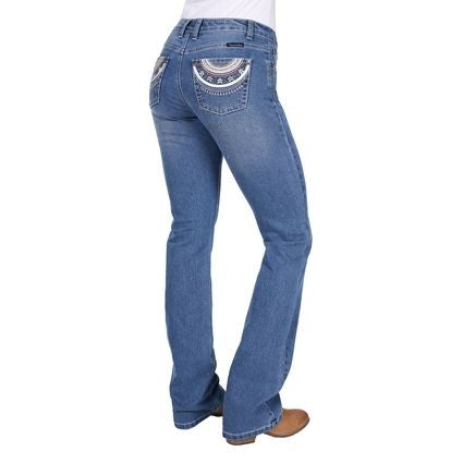 Pure Western - Women’s Pat Relaxed Rider Jean – 36” Leg