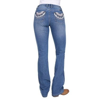 Pure Western - Women’s Pat Relaxed Rider Jean – 36” Leg