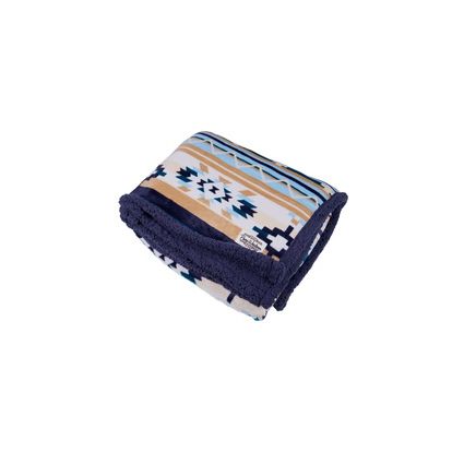 Pure Western Aztec Print Snuggle Rug – 140cm x 160cm