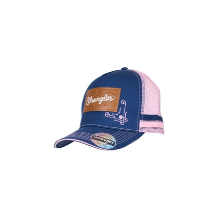 Wrangler Sasha High Profile Trucker Cap – One Size