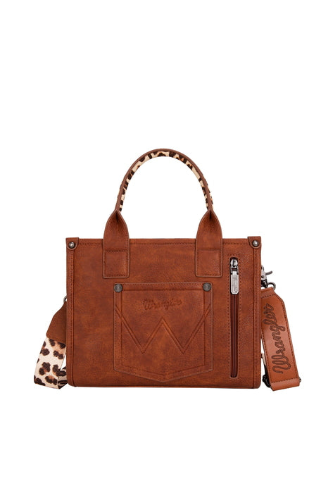 Wrangler® Leopard Print Crossbody Bag - Tan