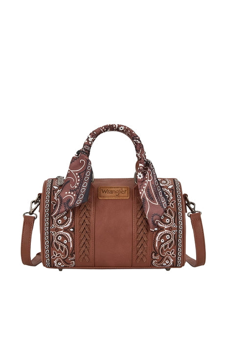 Wrangler® Paisley Barrel Bag - Tan