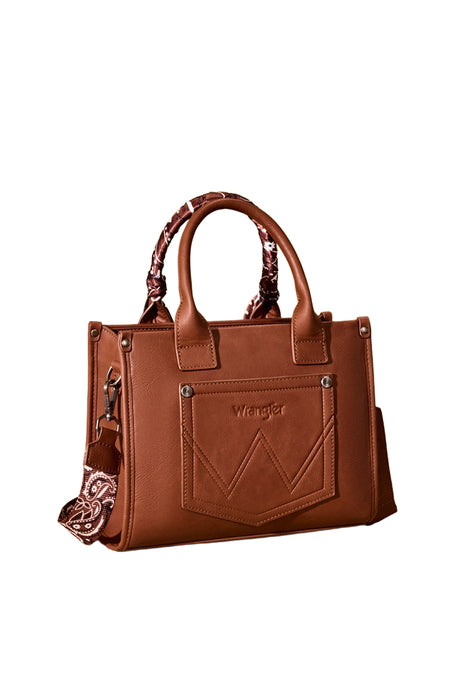 Wrangler® Paisley Crossbody Bag - Tan