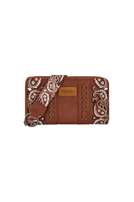 Wrangler® Paisley Wallet - Tan
