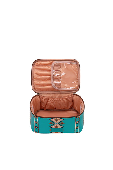 Wrangler® Travel Cosmetic Bag - Turquoise