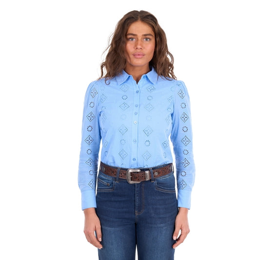 Wrangler Women’s Fleur Long Sleeve Shirt