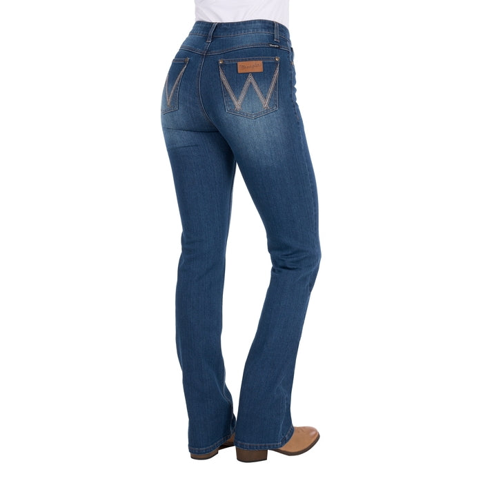 Wrangler Women’s Etta High Rise Boot Cut Jean – Bailey