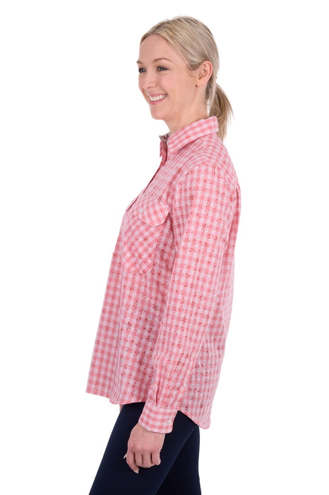 Women’s Raquel Half Placket Long Sleeve Shirt
