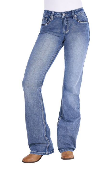 Pure Western Women’s Julietta Relaxed Rider Jean – 36” Leg