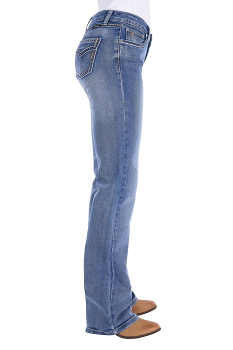 Pure Western Women’s Julietta Relaxed Rider Jean – 36” Leg
