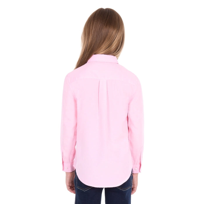 Hard Slog Brooks Girls Long Sleeve Shirt – Pink