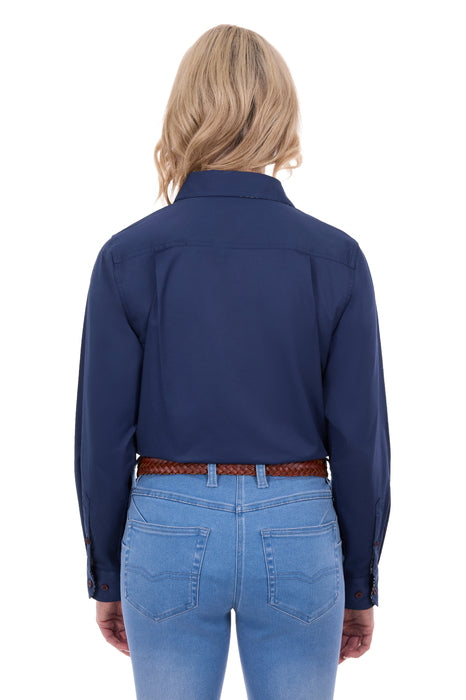 Thomas Cook Women’s Stretch Drill Shirt – Ink