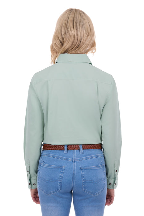 Thomas Cook Women’s Stretch Drill Shirt – Mint