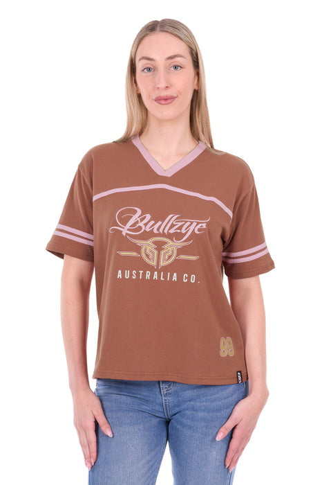 Women’s Quincy Oversized V-Neck Tee