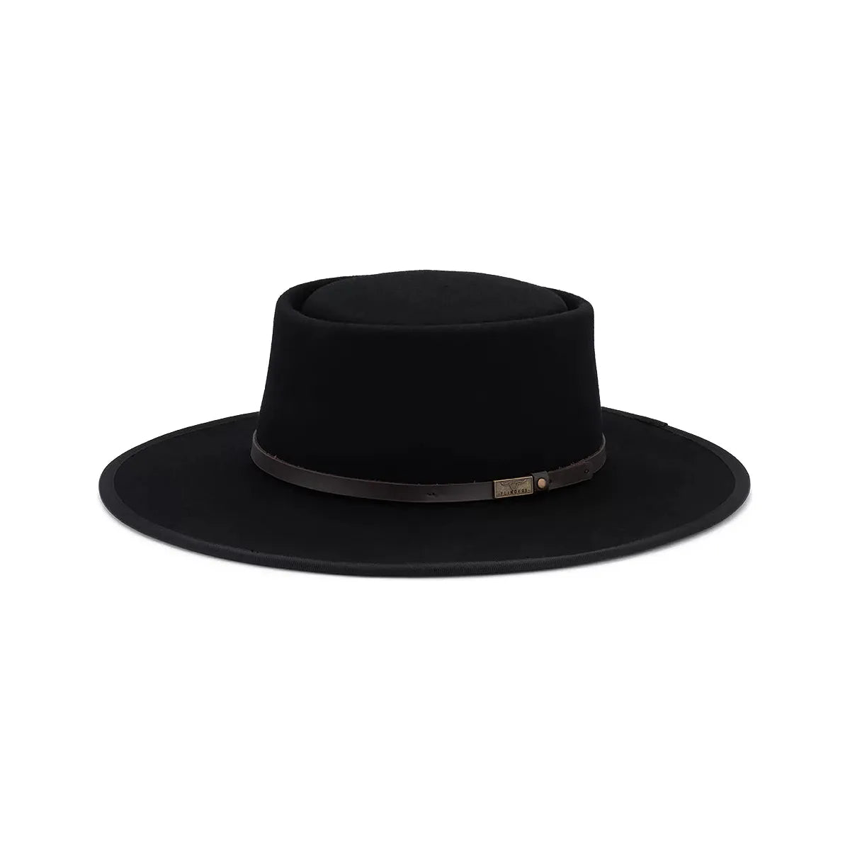 JAGGER – WOOL FELT GAMBLER - BLACK