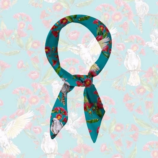Pure Dust  Cotton Scarf - Native Blooms