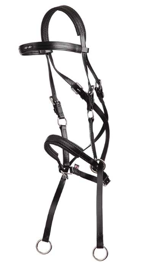 Bitless Bridle - Full Size Black