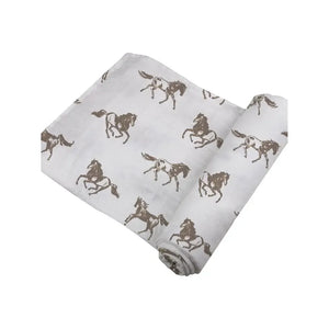 Galloping Horse Bamboo Swaddle