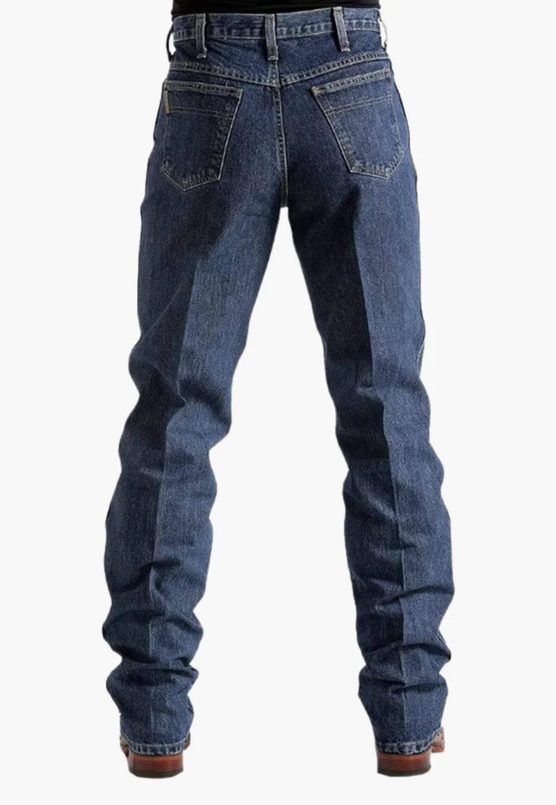 Cinch Men’s Green Label Relaxed Fit Jean – Dark Stonewash