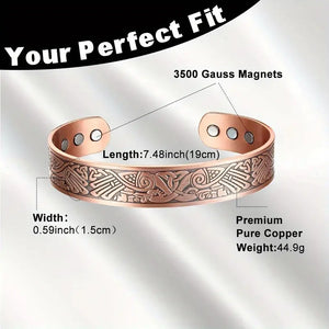 Copper Magnetic Bracelets Keltic