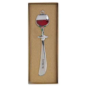 Wine Glass Cheese Knife