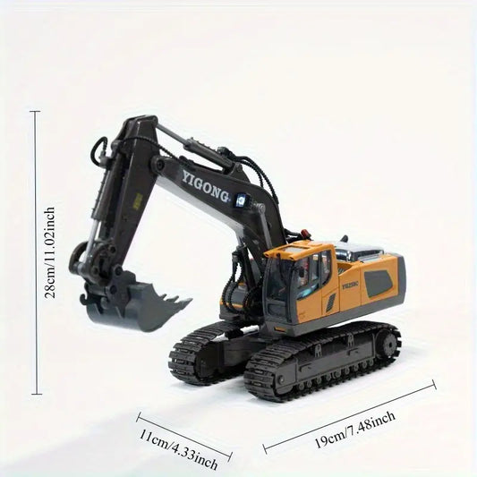 Remote Control Excavator – Yellow