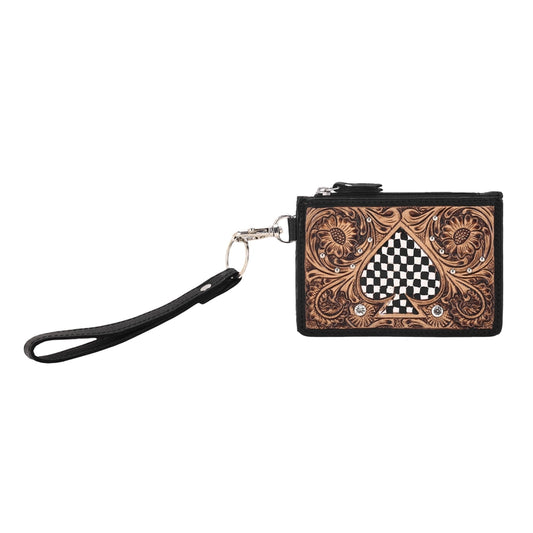 Myra Hand Hewn Card Holder