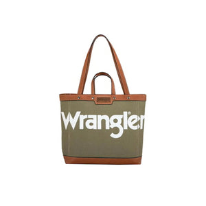 Wrangler Women's Canvas Iconic Logo Tote