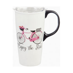 Enjoy Your Ride Ceramic Travel Mug
