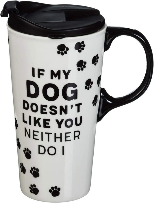 Ceramic Travel Cup Gift Box – My Dog Doesn’t Like You