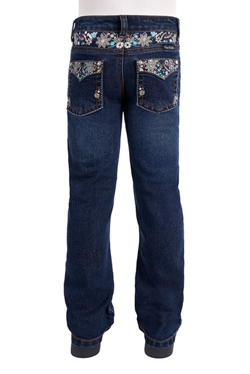 Pure Western Girls Blossom Boot Cut Jean