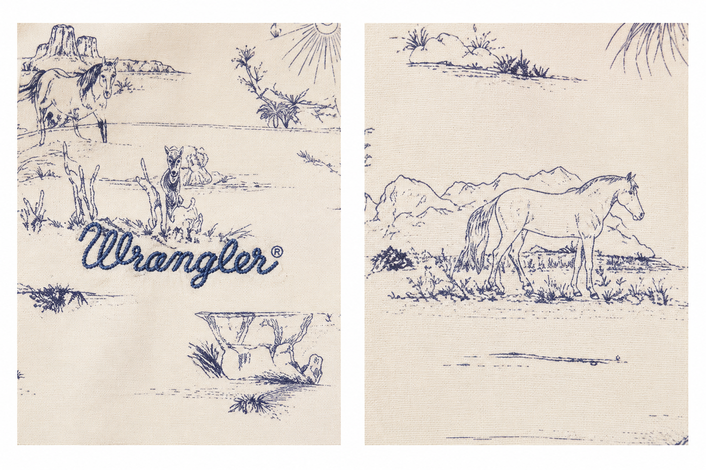 Wrangler Girl’s Ivory Long Sleeve Shirt