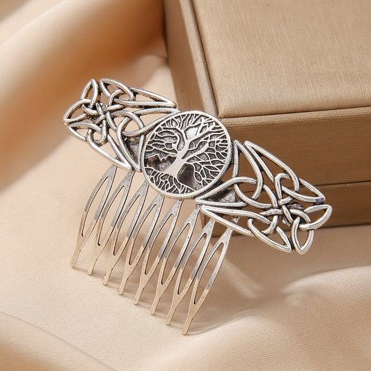 Celtic Tree of Life Hair Comb