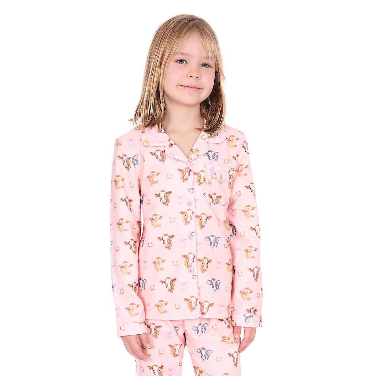 Thomas Cook Girls Chloe Pyjama Set – Pink