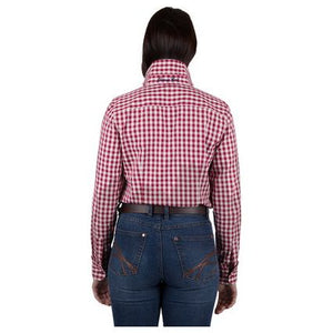 Thomas Cook - Women’s Isla Gingham Wool Long Sleeve Shirt