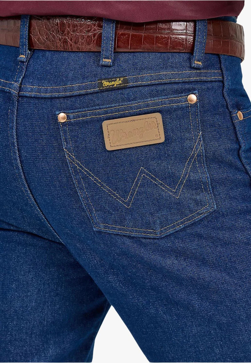 Wrangler Men’s Cowboy Cut Slim Fit Prewashed Jean – Prewashed Indigo